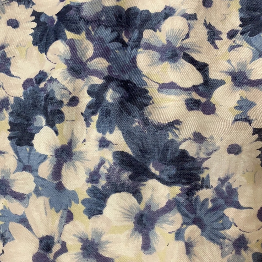 Japan made Watercolor Floral dress💙SOUP